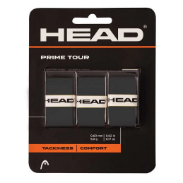 HEAD PRIME TOUR ZWART 3PACK