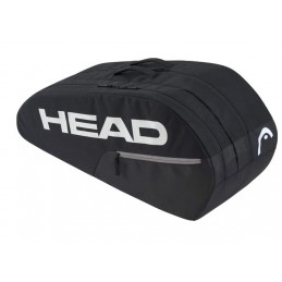 HEAD BASE L RACKETBAG ZWART